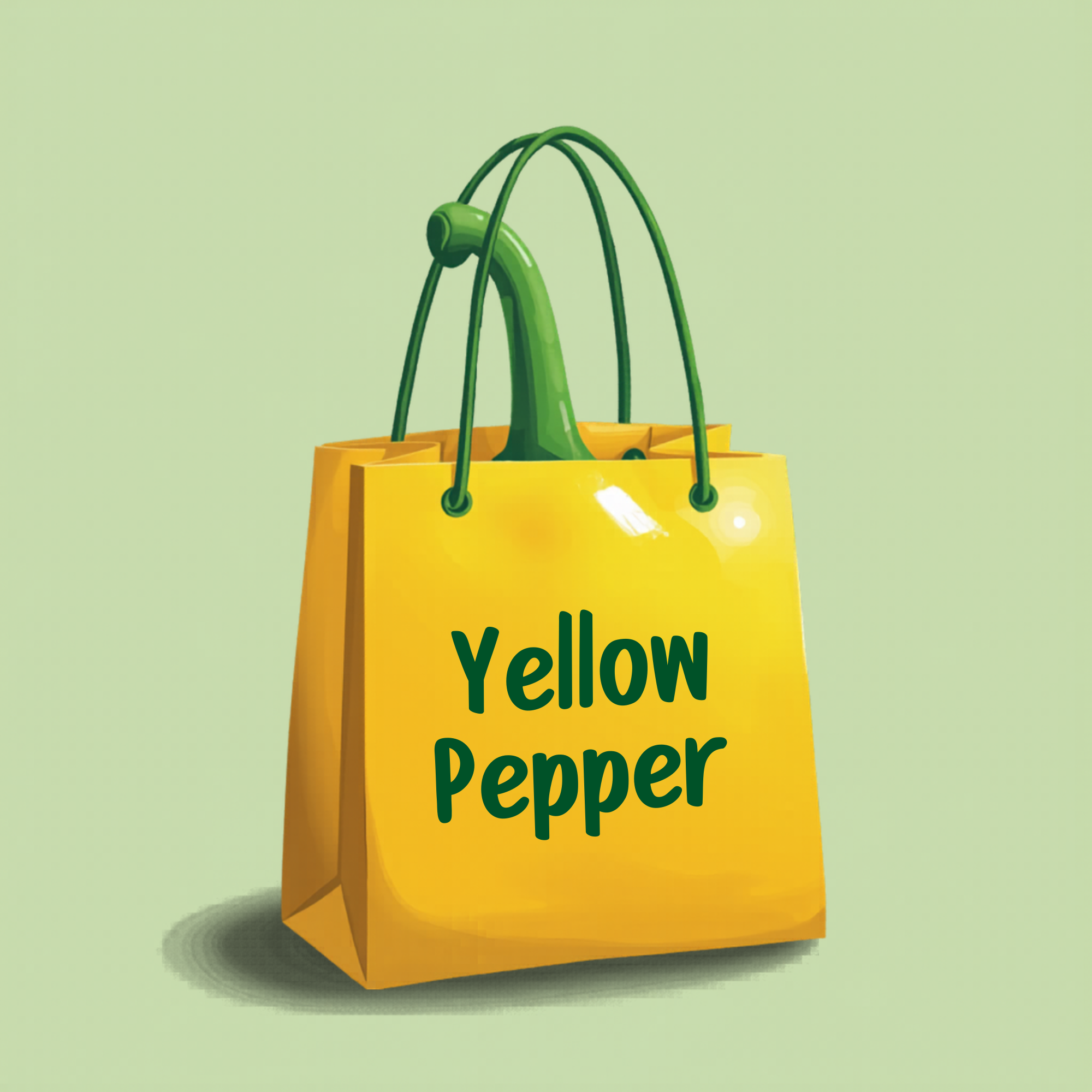 Yellow Pepper Shopper